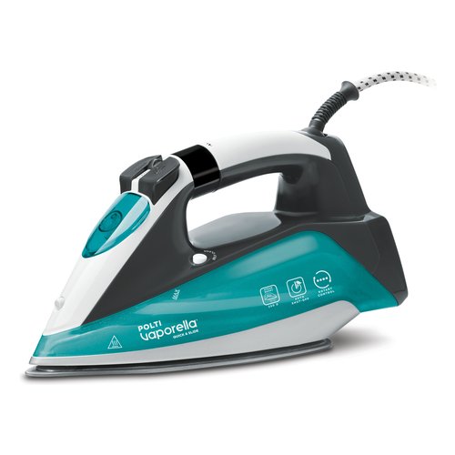 Ferro stiro vapore Polti PLEU0253 VAPORELLA Quick & Slide Qs220 Verde