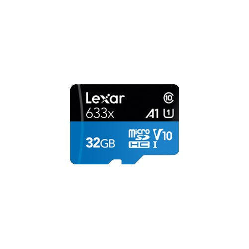 Scheda di memoria Lexar LSDMI32GBB633A HIGH PERFOMANCE 633X Black e Bl