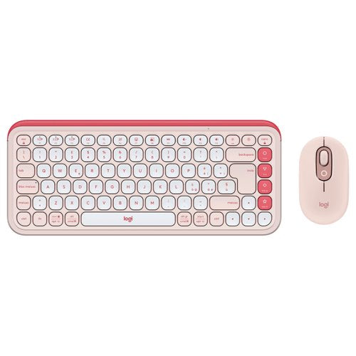 Tastiera e mouse Logitech 920 013117 POP Icon Rose