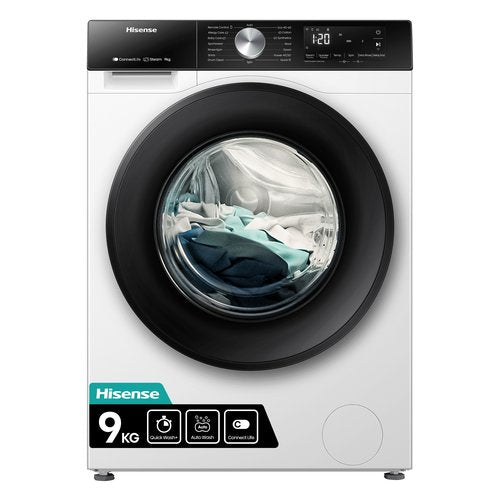Lavatrice Hisense WF3S9043BW3 White e Black