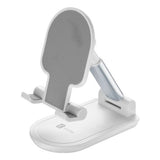 Cellularline Table Stand - Universale per Smartphones e Tablets Supporto da tavolo pieghevole per smartphones e tablets