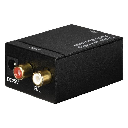 Hama Convertitore audio digitale/analogico "AC80", alimentatore esterno (incluso)