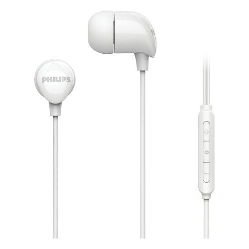 Auricolari microfono filo Philips TAE2146WT 00 2000 SERIES Rich bass W