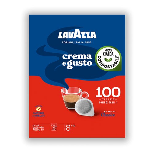 Lavazza Crema E Gusto Classico Capsule caffè 100 pz