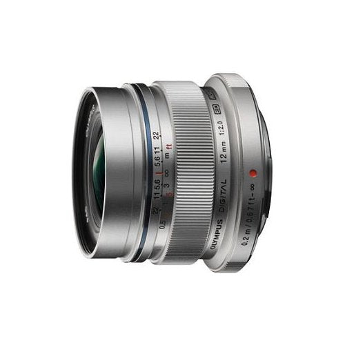 Olympus M.ZUIKO DIGITAL ED 12mm 1:2.0 MILC/SRL Argento