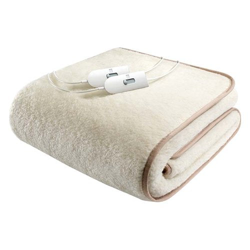 Imetec 16803 scaldaletto Coperta elettrica 55 W Bianco Tessuto