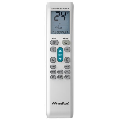 Telecomando condizionatore Meliconi 802103 AC 50 White