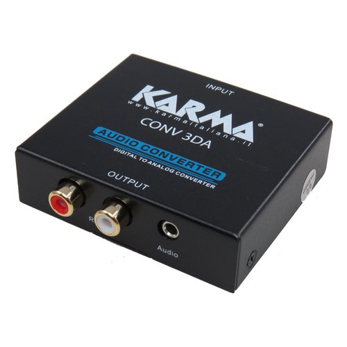 Karma Italiana CONV 3DA convertitore audio Nero
