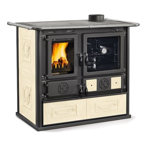 Cucina legna Nordica 7015214 ROSA 5.0 VST Liberty panna