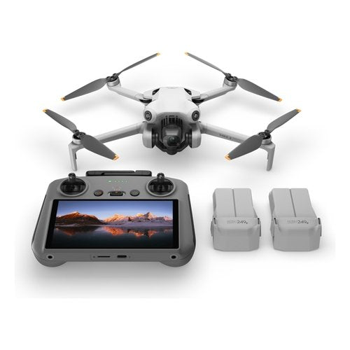 Drone Dji DJM4P2 SERIE MINI 4 Pro Fly More Combo Grigio
