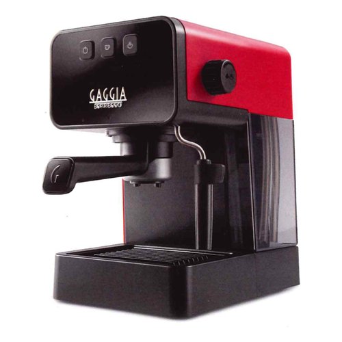 Macchina caffè espresso Gaggia EG2111 03 ESPRESSO Style Black e Red