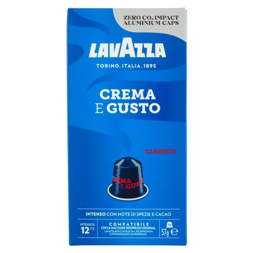 Lavazza Capsule Compatibili Nespresso Crema e Gusto, 10 Capsule