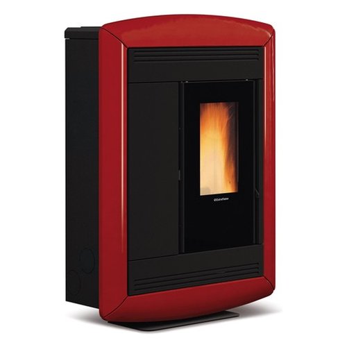 Stufa pellet Extraflame 1288601 SOUVENIR PLUS LUX 5.0 Bordeaux