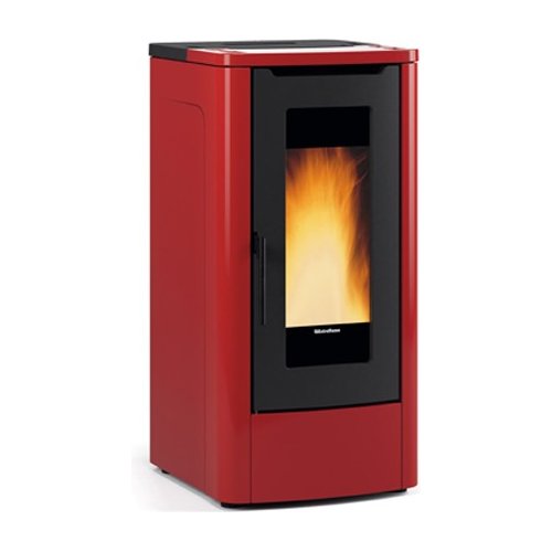 Stufa pellet Extraflame 1287500 TEOREMA 5.0 Bordeaux