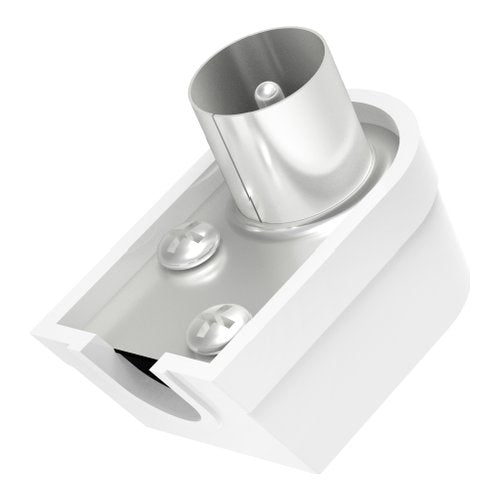 Hama Spina antenna angolare M, 6 mm, 75 Ohms, avvitabile