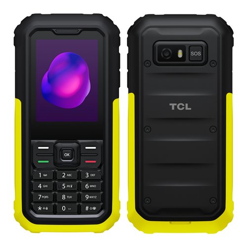 Cellulare Tcl 3189D 3BLCWE12 RUGGED 3189 Dual SIM Illuminating yellow