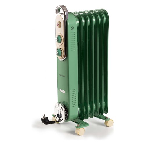 Ariete Vintage Radiatore 7 Elementi Green e Cream