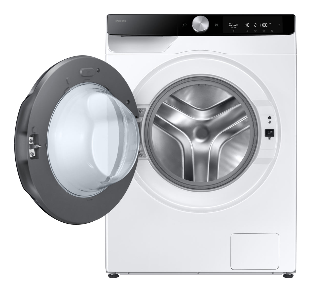 Samsung WD11DG6B85BK lavasciuga Libera installazione Caricamento frontale Bianco D