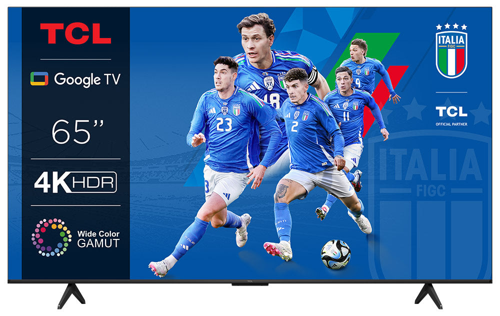 TCL 65P79 Smart 65 pollici, 4K HDR, Android TV, Nanotecnologia WCG, Dolby Vision Atmos, Alexa e Google Assistant