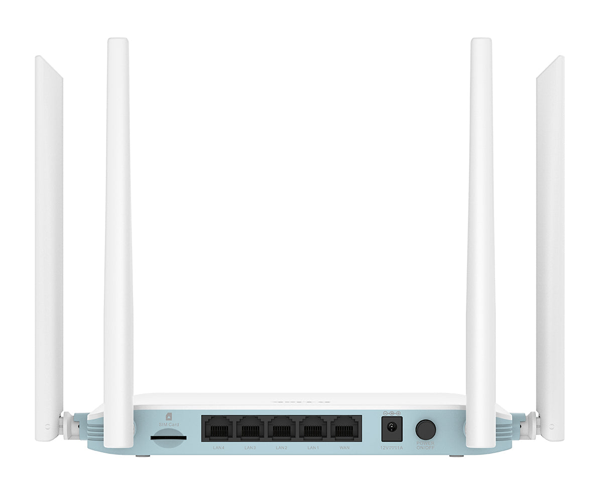 D-Link EAGLE PRO AI router wireless Fast Ethernet Banda singola (2.4 GHz) 4G Bianco