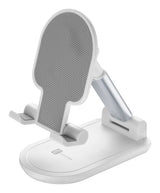 Cellularline Table Stand - Universale per Smartphones e Tablets Supporto da tavolo pieghevole per smartphones e tablets