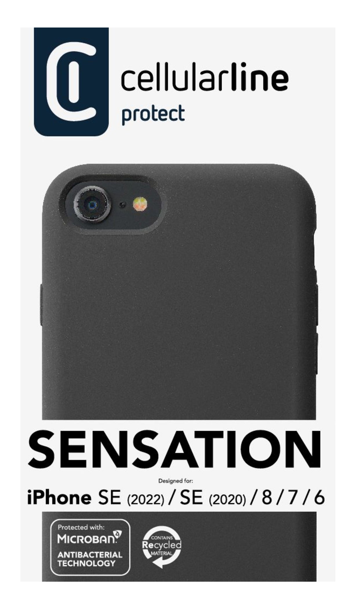 Cellularline Sensation - iPhone SE (2022)/SE (2020)/8/7/6