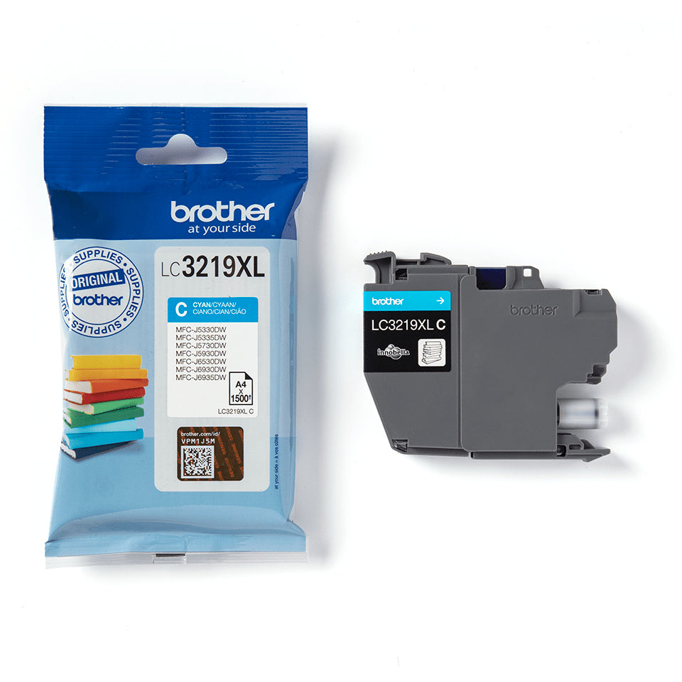 Brother LC3219XLC cartuccia d'inchiostro 1 pz Originale Ciano
