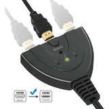 Techly IDATA HDMI-3F30 conmutador de vídeo