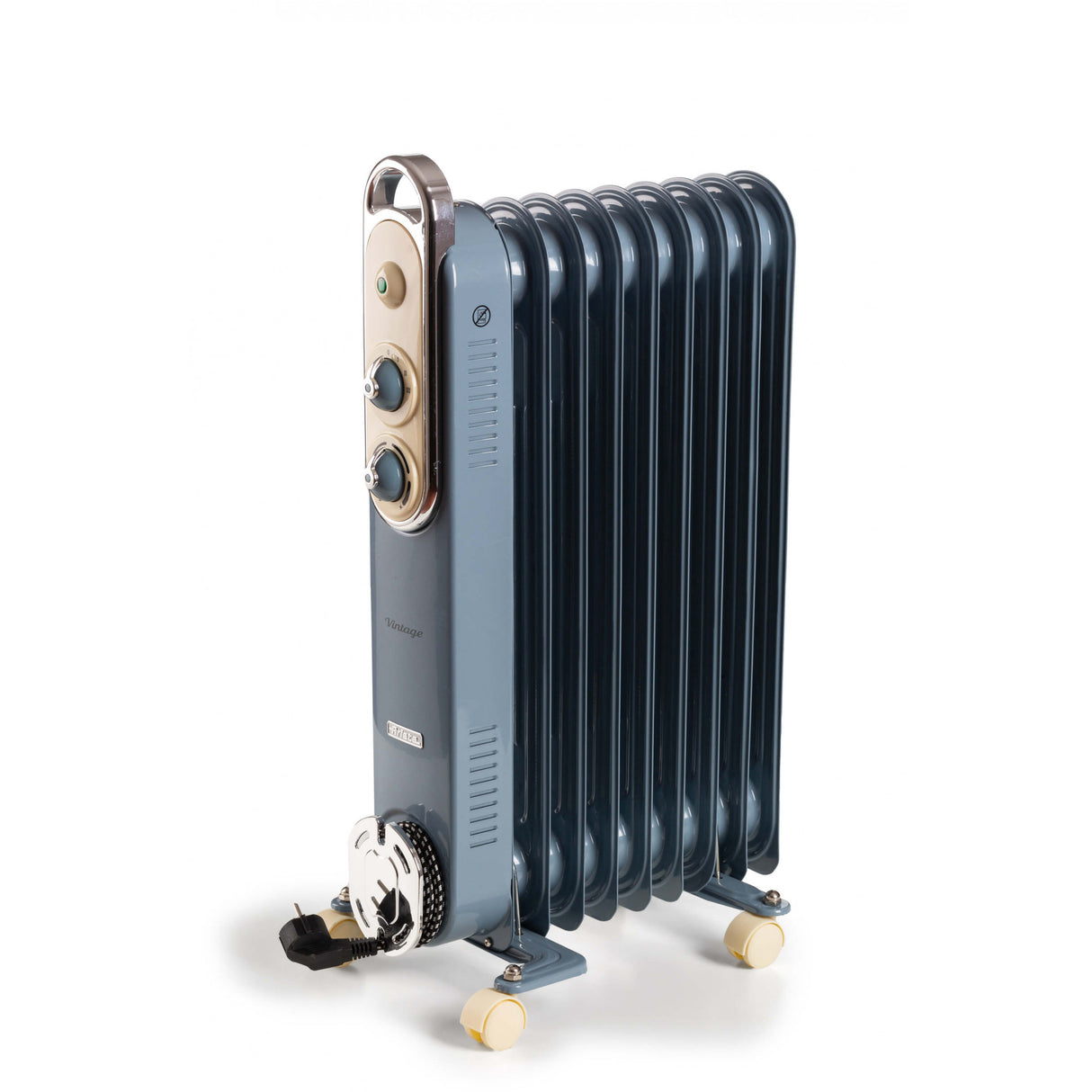 Ariete B825105AREG Radiatore Vintage 9 Elementi Blue e Cream