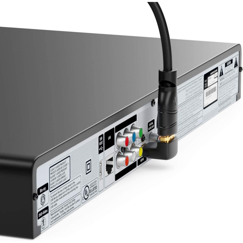 Techly Adattatore HDMI M/F 90° verso il basso (IADAP HDMI-L)