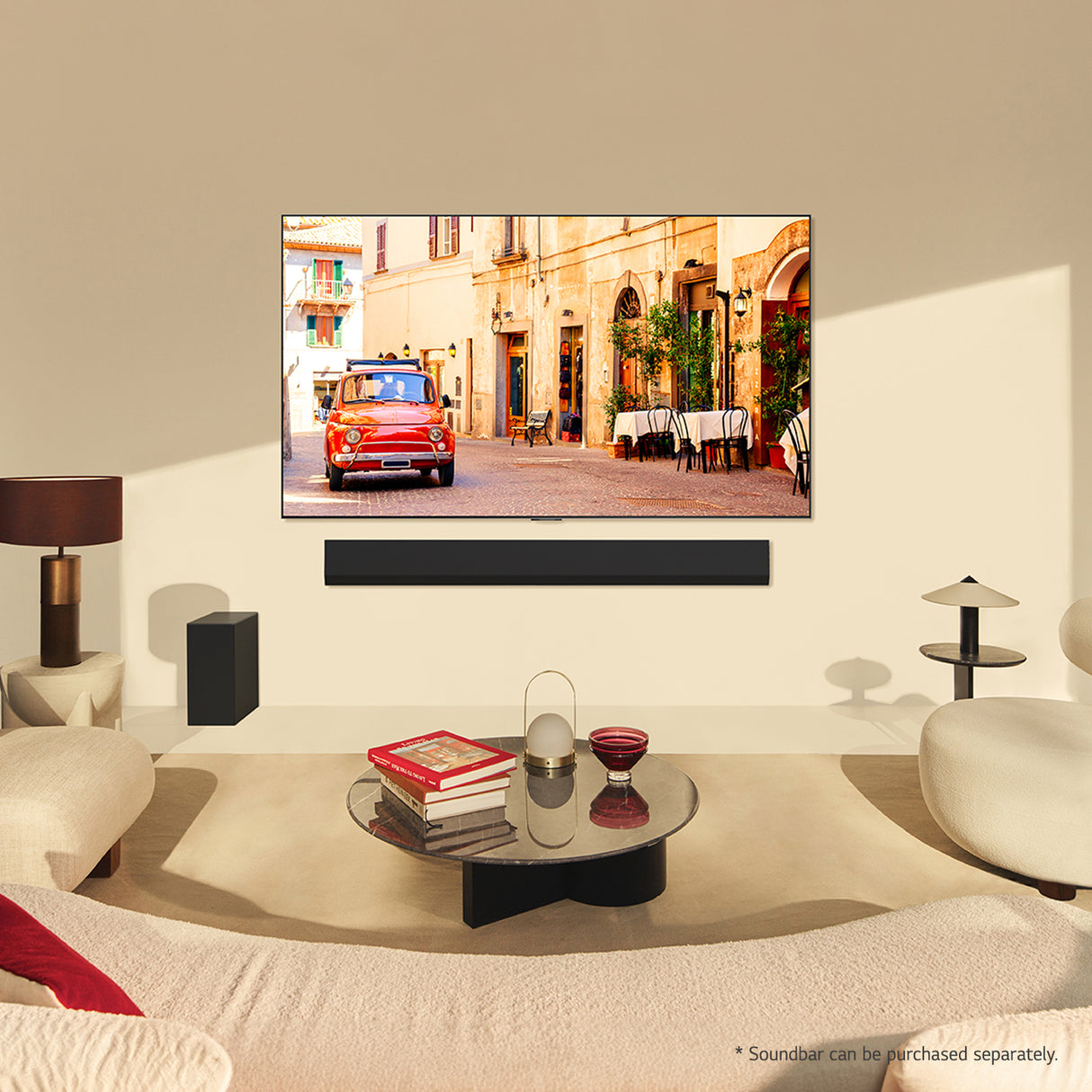 LG Soundbar SG10TY, 420W su 3.1 canali, Dolby Atmos, Wi-Fi, Design a filo muro