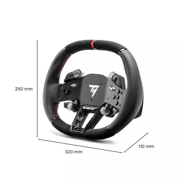 Thrustmaster Hypercar Wheel Add-On Nero, Argento Volante PC, PlayStation 4, PlayStation 5, Xbox, Xbox One