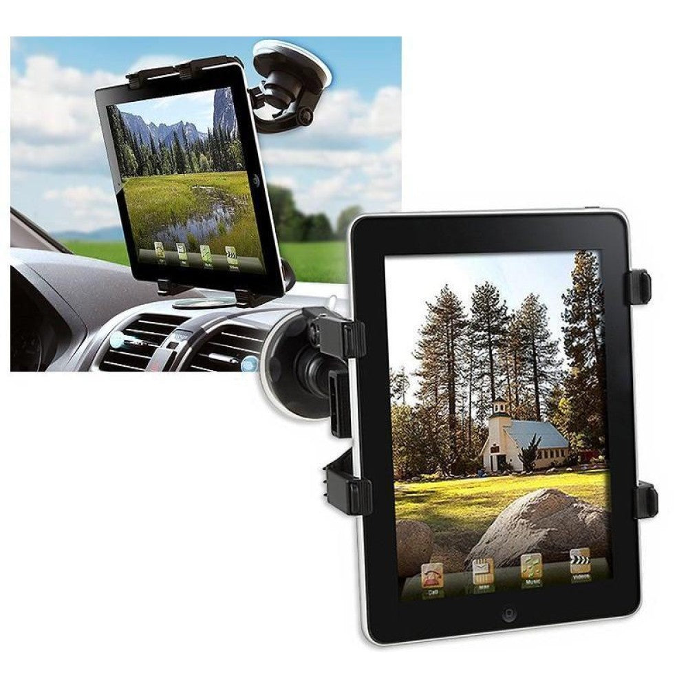 Techly Supporto Universale da Auto con Ventosa per Tablet 7-10.1" (I-TABLET-VENT)