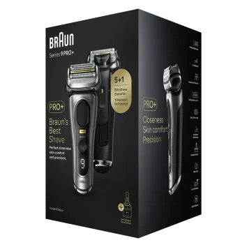 Braun Series 9 Pro+ 9565cc Wet & Dry Rasoio Trimmer Metallico