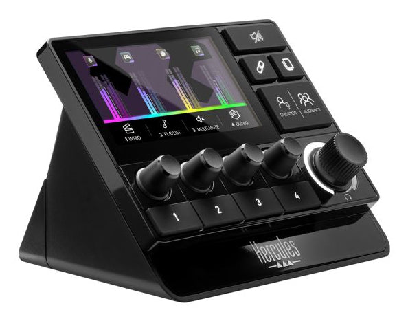 Hercules Stream 200 XLR Nero 9 pulsanti