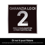 LG RH18U8AVCW Asciugatrice 18kg Pompa di calore DUAL Inverter Classe A+++, Motore Direct Drive, AI Dry, Wi-Fi, Bianca