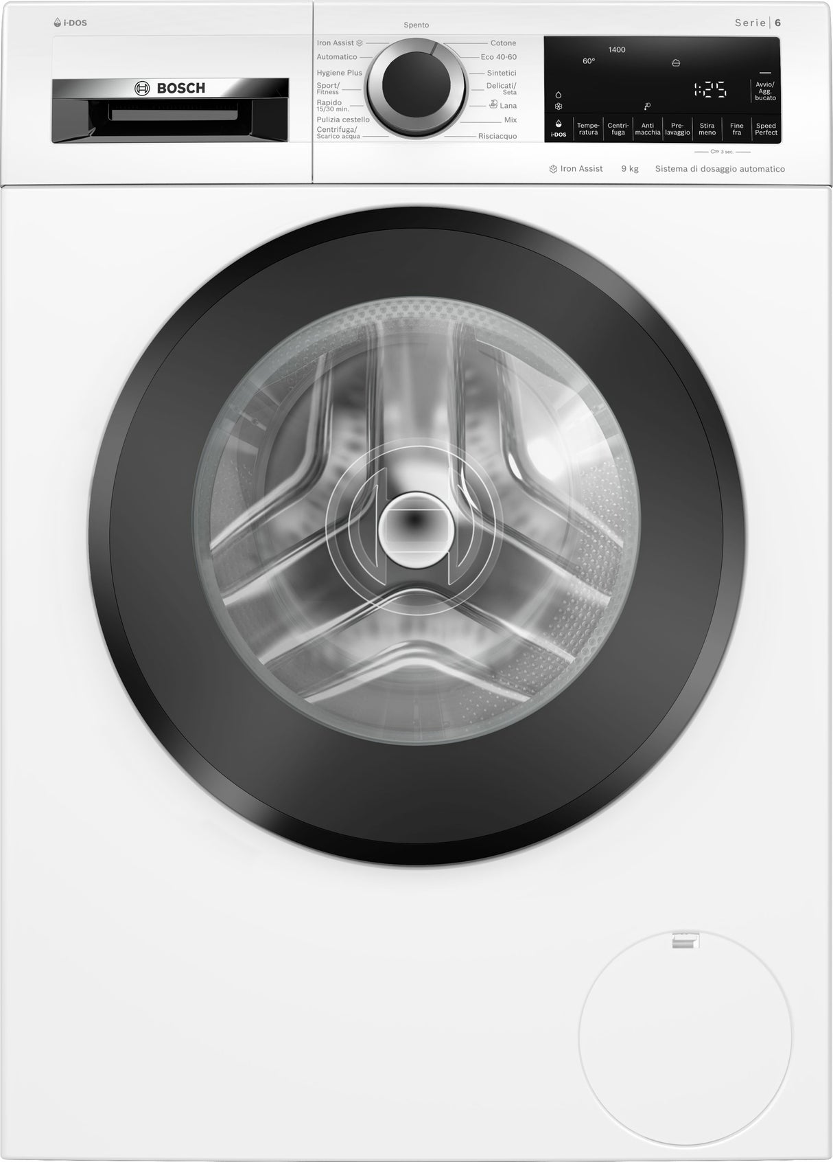 Bosch Serie 6 WGG244F0II Lavatrice a carica frontale 9 kg 1400 rpm Classe A