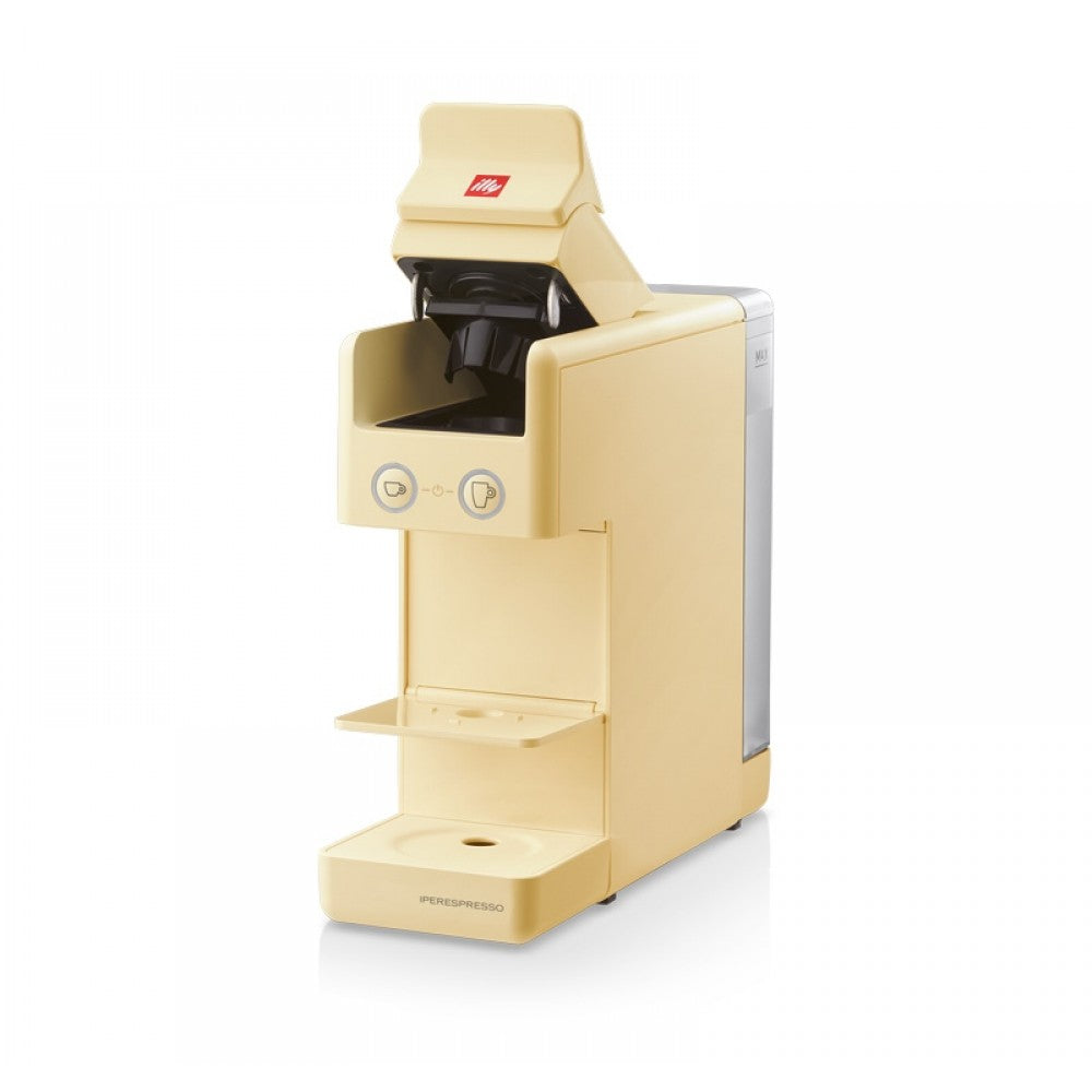 Illy Y3.3 Macchina Caffè Giallo con 14 capsule Illy incluse