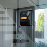 Conga Windroid 1390 Double Spray Connected Robot lavavetri 3 in 1: spruzza, pulisce e asciuga, App e telecomando, 4 spazzole