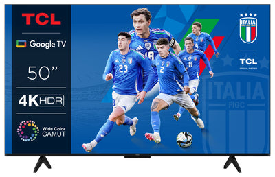 TCL 50P79 Smart TV 50 pollici, 4K HDR, Android TV, Nanotecnologia WCG, Dolby Vision Atmos, Alexa e Google Assistant