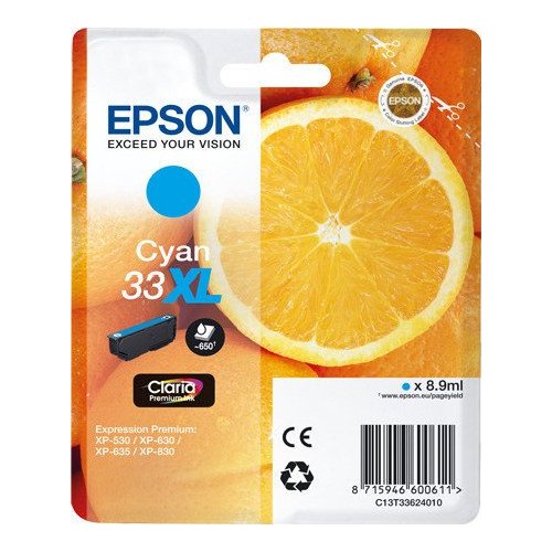 Cartuccia stampante Epson C13T33624020 CLARIA T33 Xl