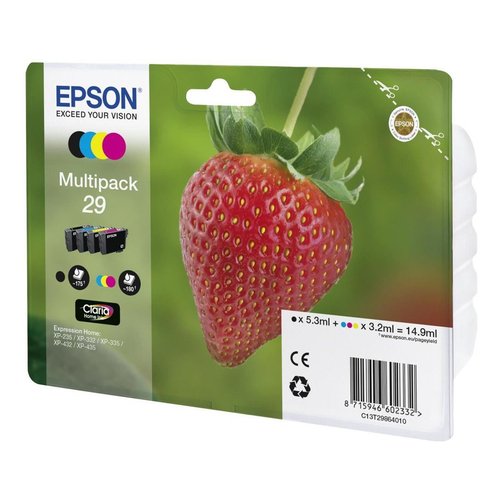 Set cartucce stampante Epson C13T29864020 Multipack T29