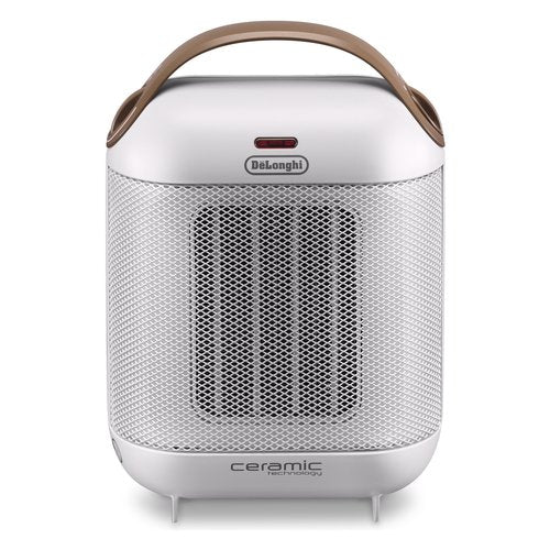 De’Longhi Capsule HFX30C18.IW Interno Marrone, Bianco 1800 W Riscaldatore ambiente elettrico con ventilatore