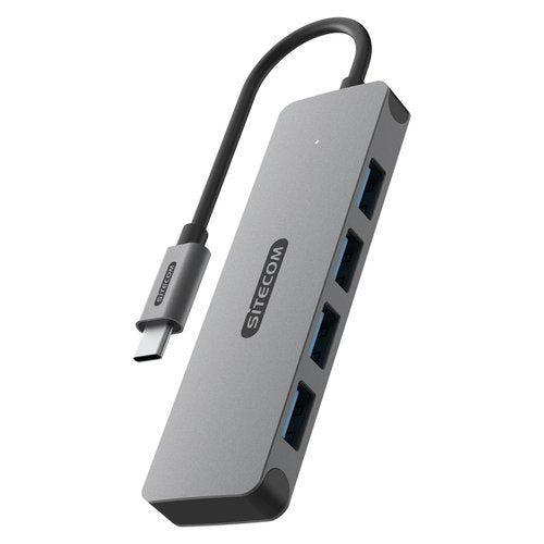 HUB Sitecom CN 5009 USB C Gray Gray