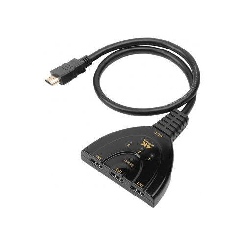 Switch HDMI Techly 360042 Idata Hdmi 3F30 4K Uhd Nero