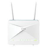 D-Link G415/E router wireless Gigabit Ethernet Dual-band (2.4 GHz/5 GHz) 4G Blu, Bianco