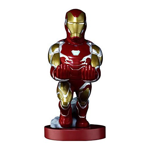 Exquisite Gaming Cable Guys Iron Man Supporto passivo Controller per videogiochi, Telefono cellulare/smartphone Oro, Rosso, Argento