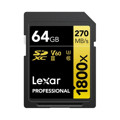 Scheda di memoria Lexar LSD1800064GBNNNG PROFESSIONAL 1800x