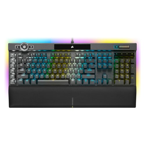 Tastiera computer Corsair CH 912A01A IT RGB K100 Black