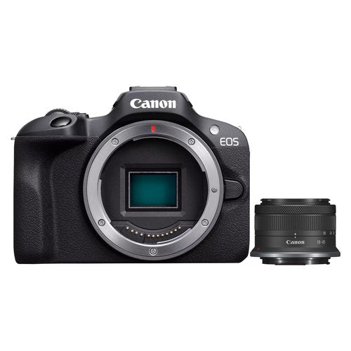 Fotocamera mirrorless Canon 6052C013 EOS R100 Kit RF S 18 45mm F4.5. 6